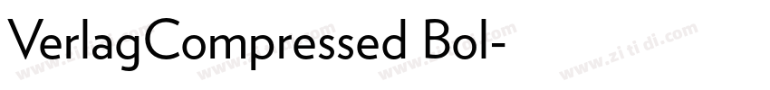 VerlagCompressed Bol字体转换
